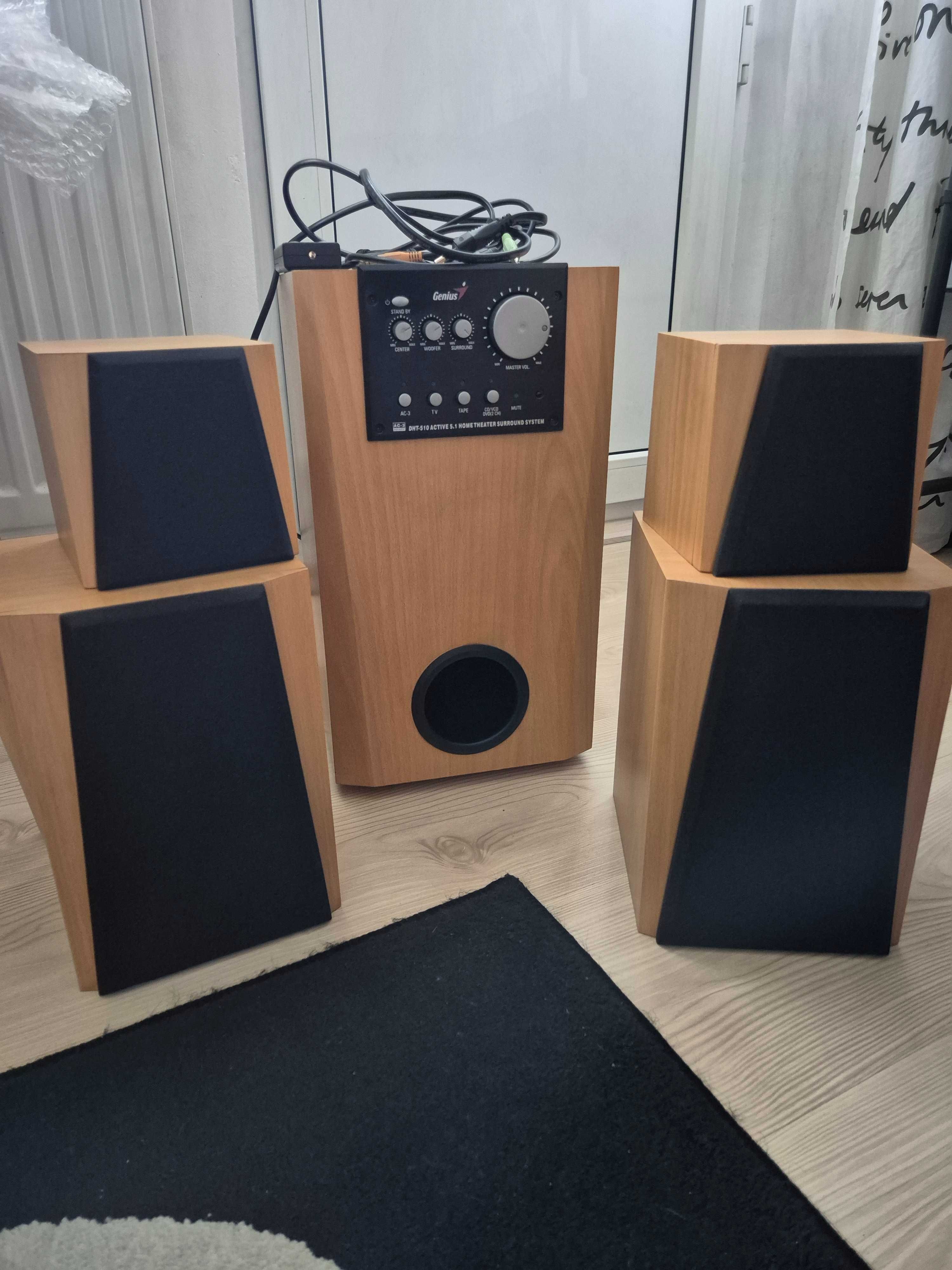 Sistem audio Genius SW-5.1 Home Theater