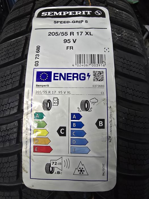НОВИ зимни гуми Semperit 205/55 R17 XL SPEED GRIP 5