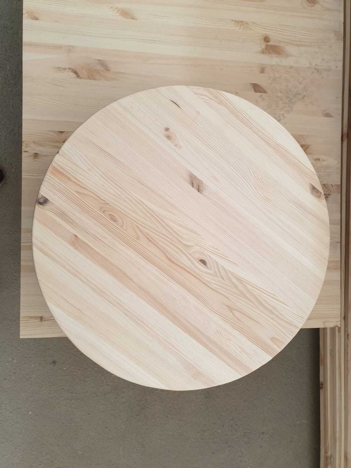 Vindem din stoc sau la comanda blaturi din lemn masiv de pin finisate.
