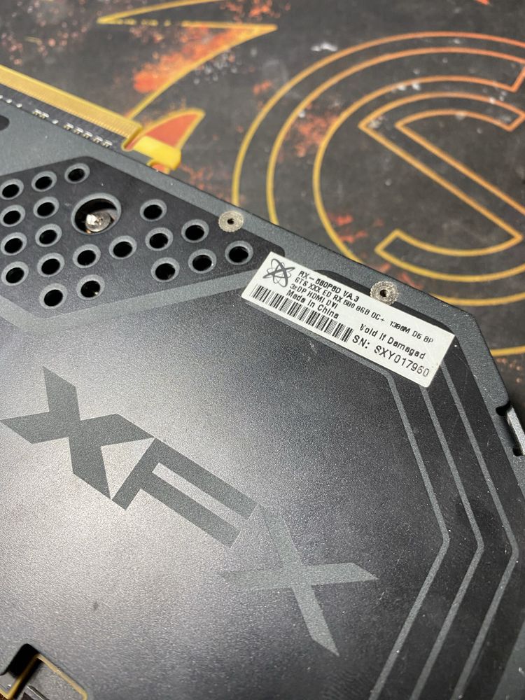 gtx 1070 strix si rx 580 8gb defecte