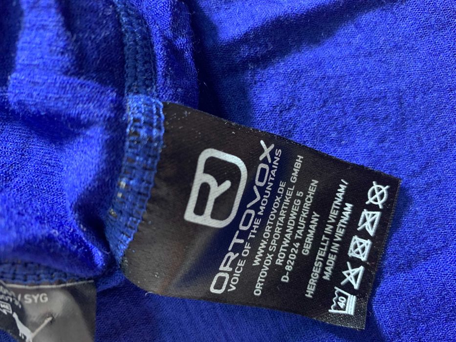 Мъжка мериносова блуза Ortovox Base Layer L