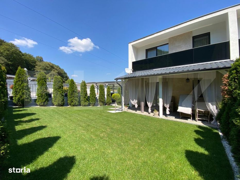 Casa tip duplex la cheie cu 500 mp teren, Popesti