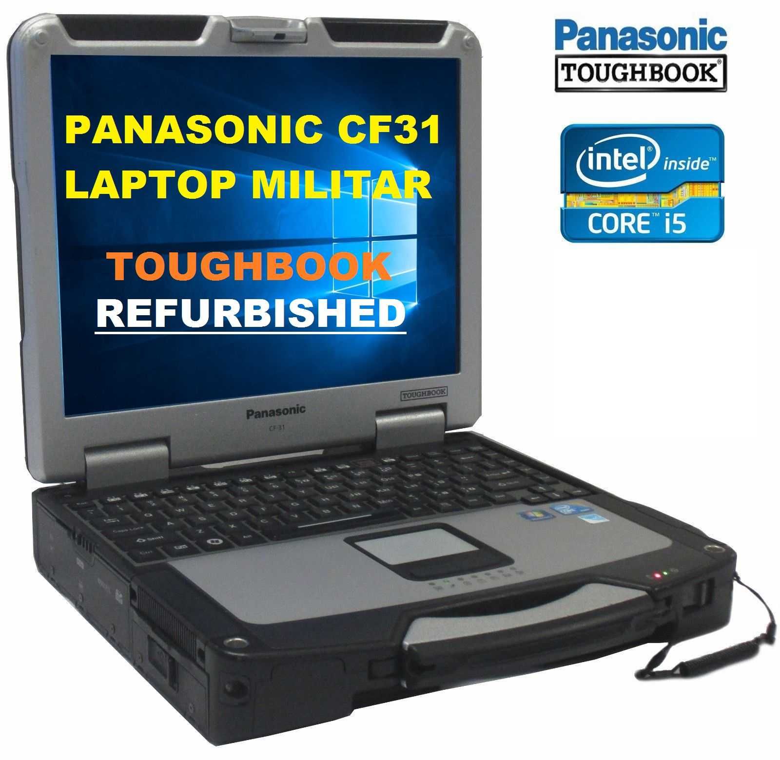 Laptop Militar Toughbook Panasonic I5 Cf-31 Diagnoza Auto Service