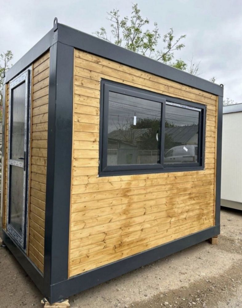 Container birou vitrina magazin modular fastfood