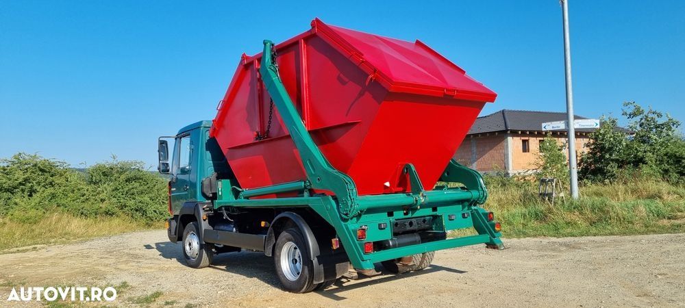 Man 7,5t /Container Basculabil-KLIMA -brate telescopice