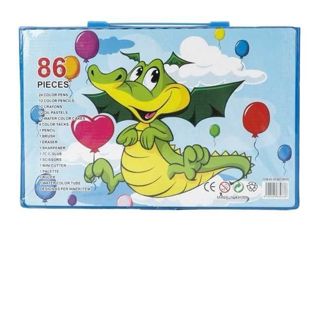 Set Pictura si desen KOMAZI® pentru copii cu 86 piese - DOAR 40 lei