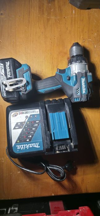 Filetanta makita dhp486 + baterie 3 amperi+ incarcator rapid