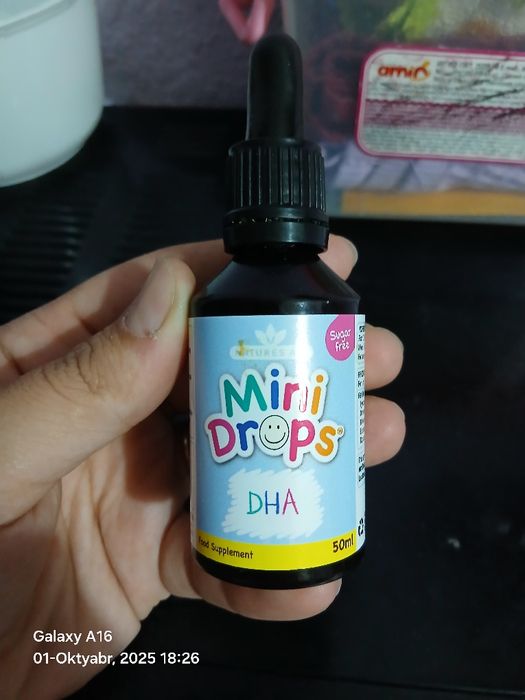 Omega 3, tomchi shaklida
