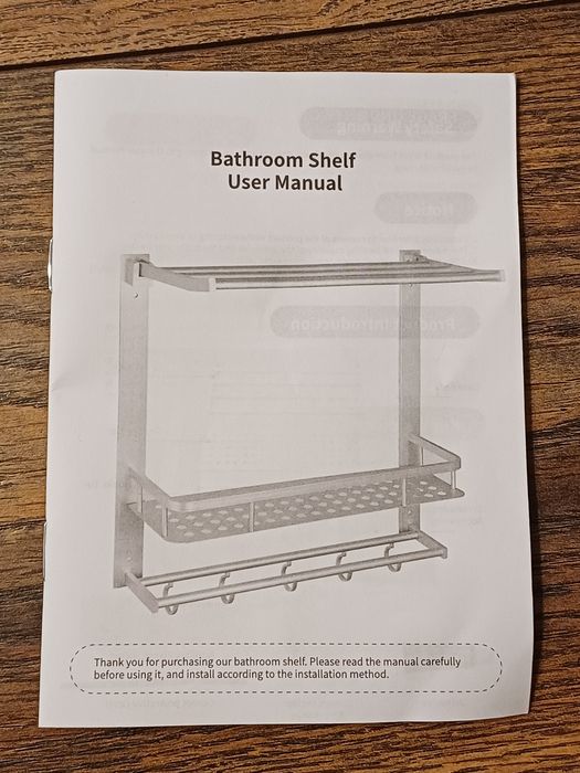 Raft de baie din aluminiu, suport cu 3 etaje , recipiente si prosoape