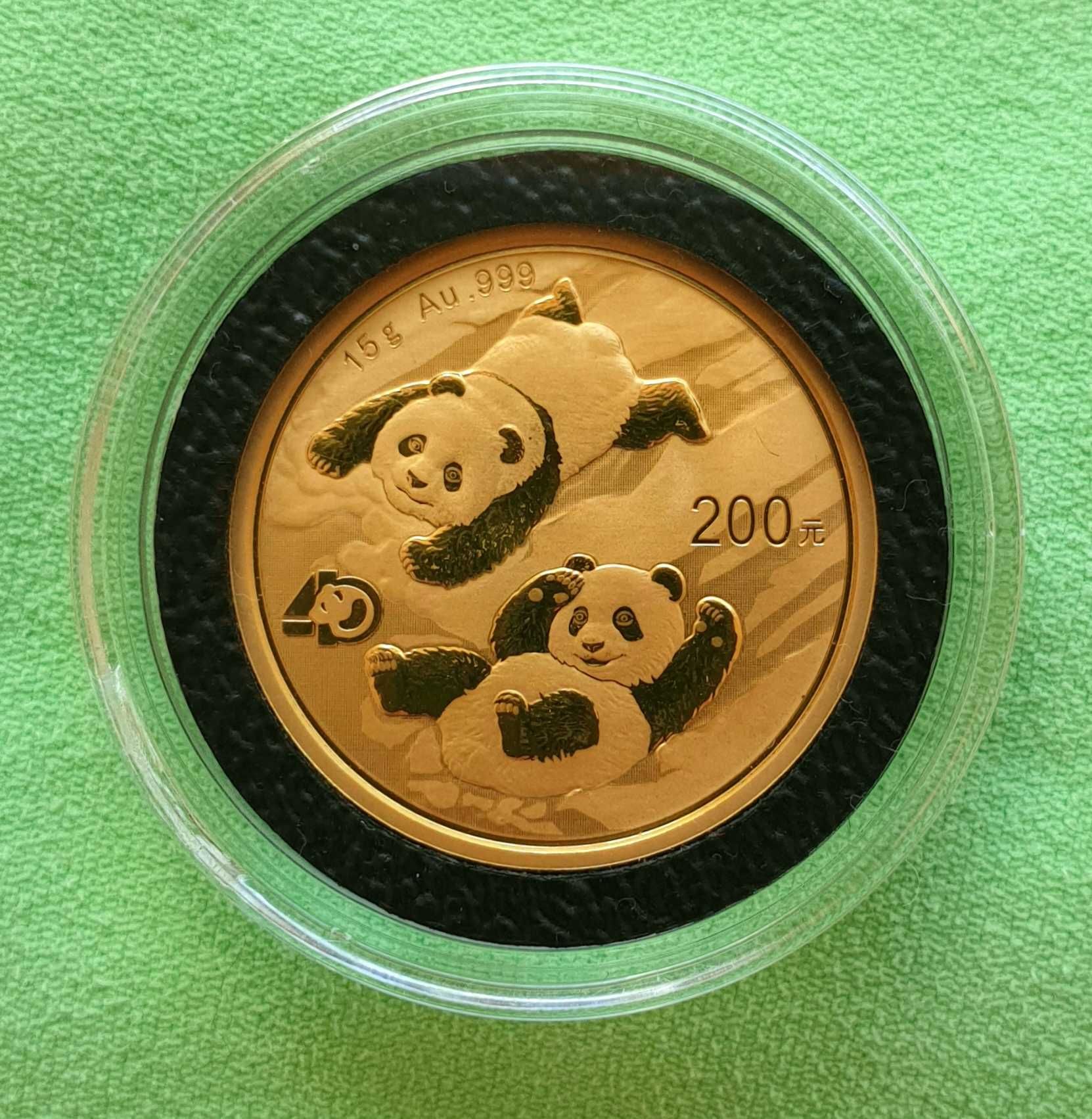 Златна Китайска Панда - 2022 15гр.