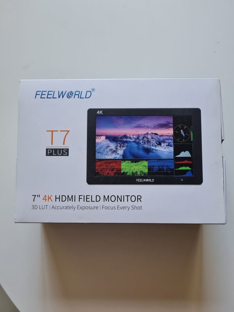 Monitor Feelworld T7 Plus 4K nou nefolosit in cutie