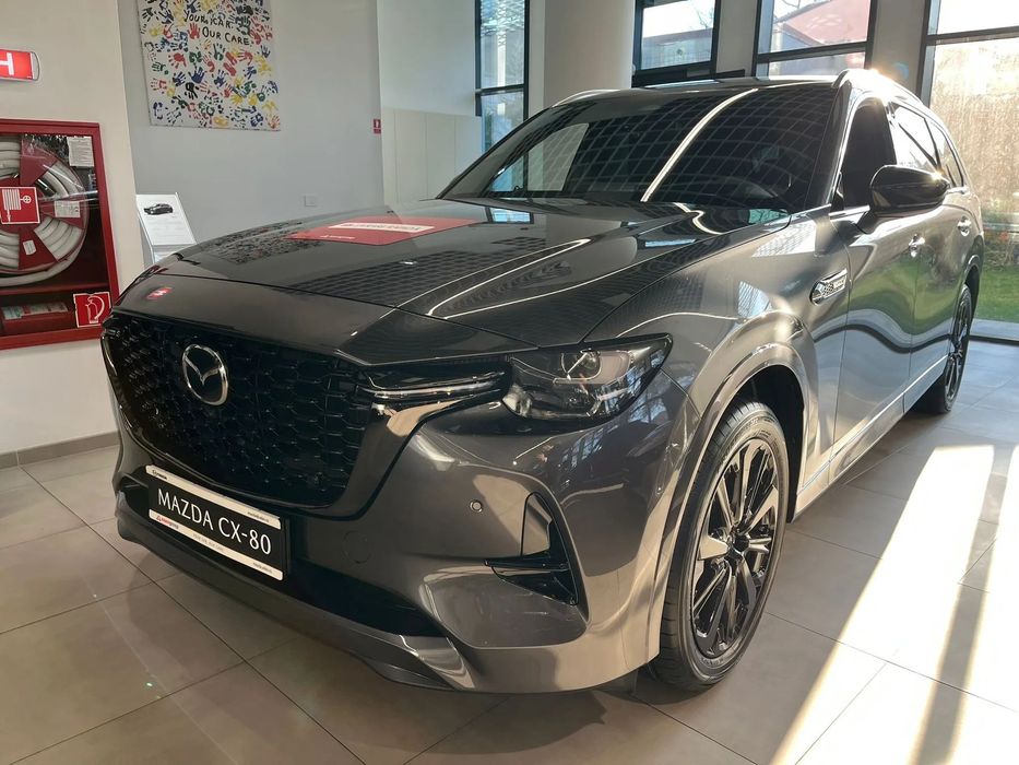 Mazda CX-80 Mazda CX-80 PHEV 327cp AWD Homura Plus Machine Gray