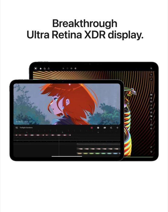 НЕРАЗОПАКОВАН!! Apple iPad Pro 13" (2024), 256GB, Wi-Fi, Standard gla