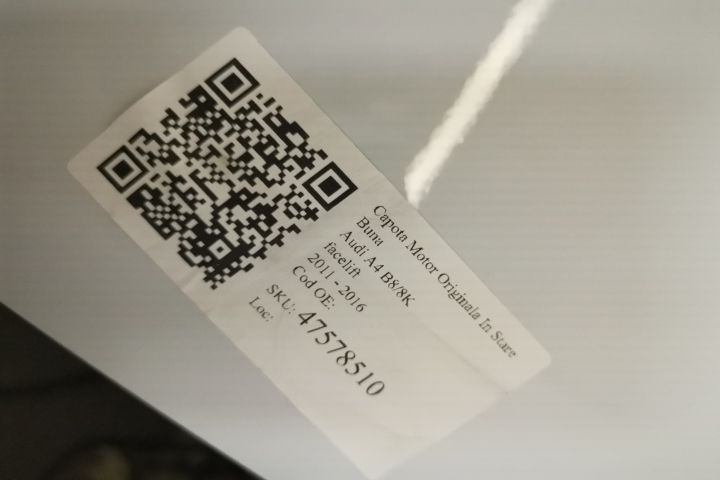 Оригинален преден капак в добро състояние Ауди А4 Б8/8К / Audi A4 B8/8