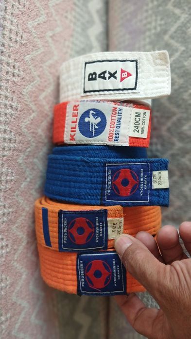 Продам пояса для кимоно.