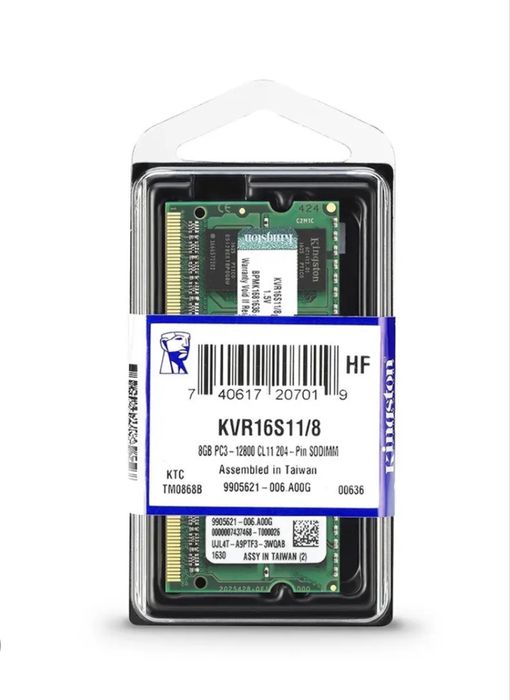 Оперативная память Kingston DDR3 8 GB
