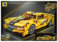 Masina TIP lego pull-back Mustang Bumblebee 1:18 (24cm) "42138"