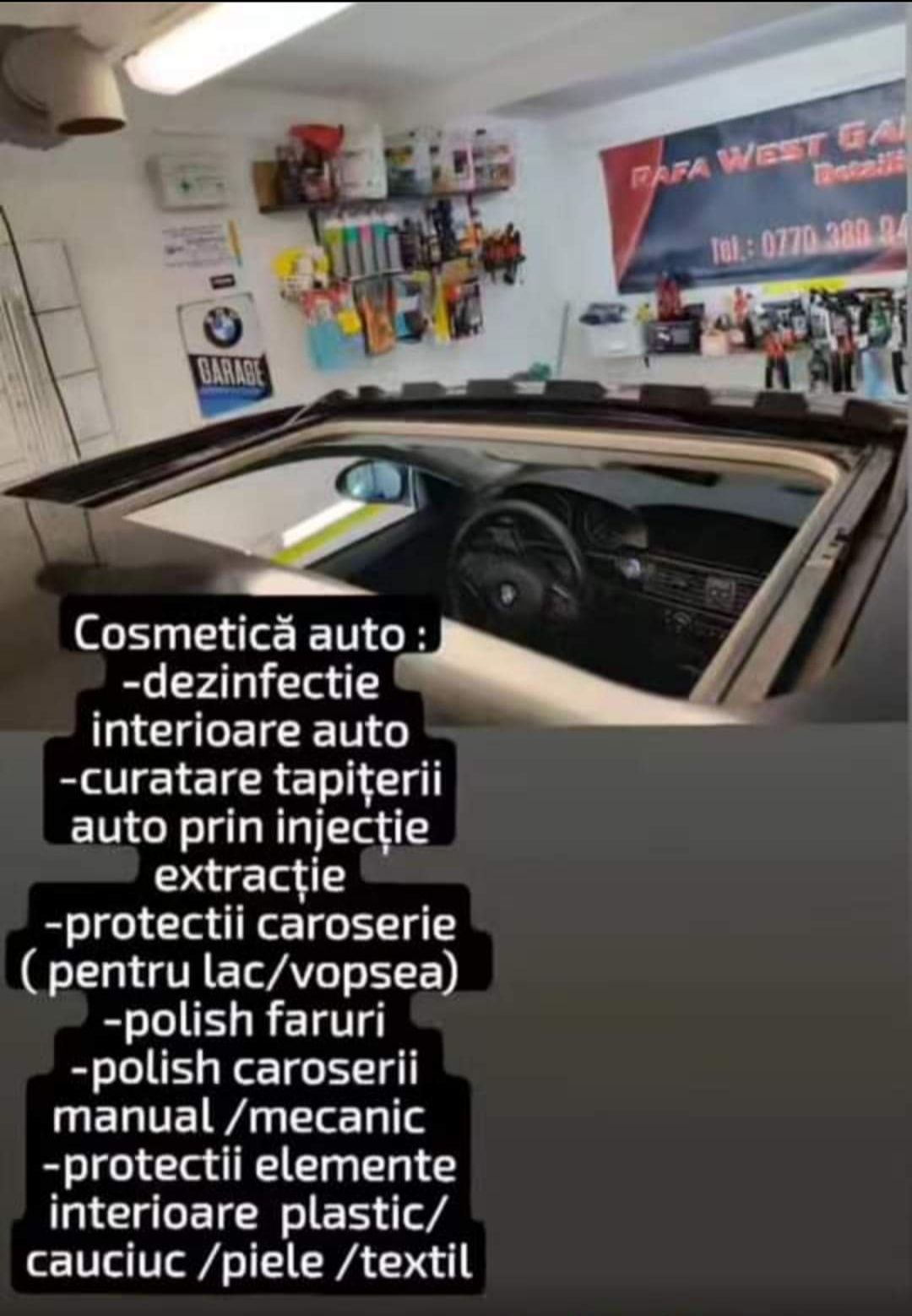 Polish faruri /caroserie /curățare  profesionala  interioare  auto.