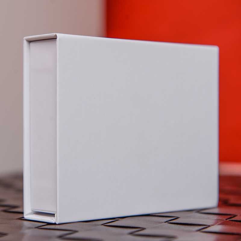 Cutie din carton pentru memorie USB, Stick, Alba, Magnet