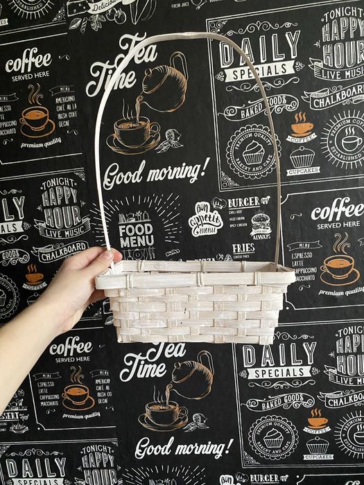 Корзина для цветов или рукоделия или подарков