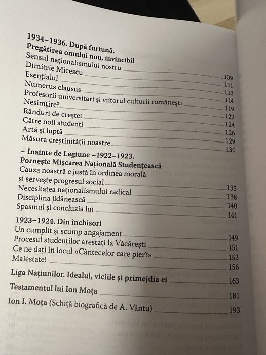 Cartea Cranii de Lemn, Ion Mota legionar, articole publicate in ziare