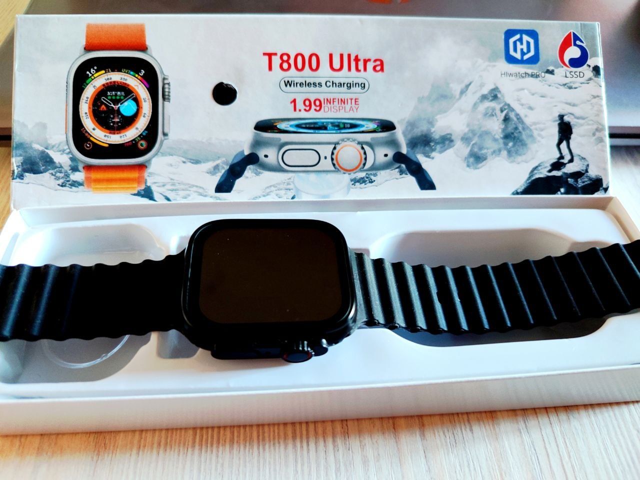 Smart watch T800 Ultra,
49 mm/Smart watch iOS android
Narxi: 100 ming