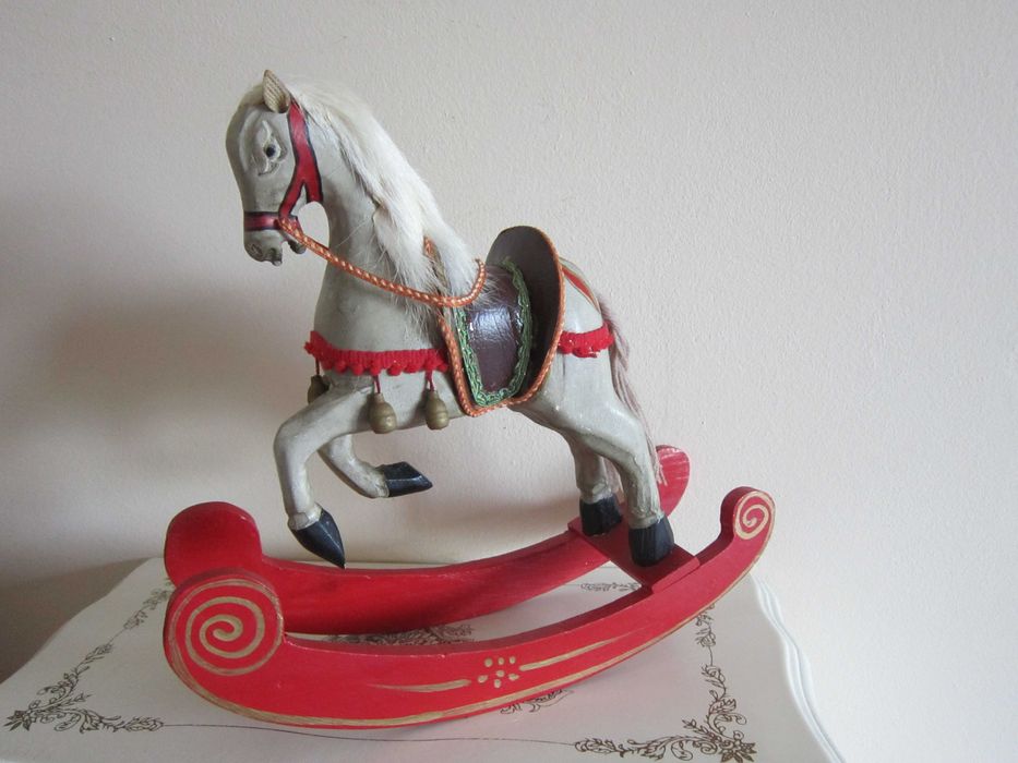 cadou rar Craciun 3 Caluti din lemn superbi antici Germania handmade