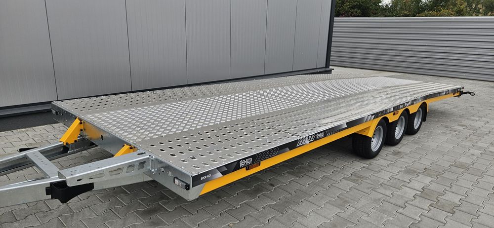 Platforma Trailer auto 5m-5.5m-6m, 3 axe - TA-NO SCORPIO