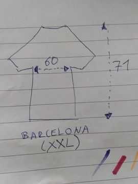 Тениска с къс ръкав FCB Barcelona (XL)