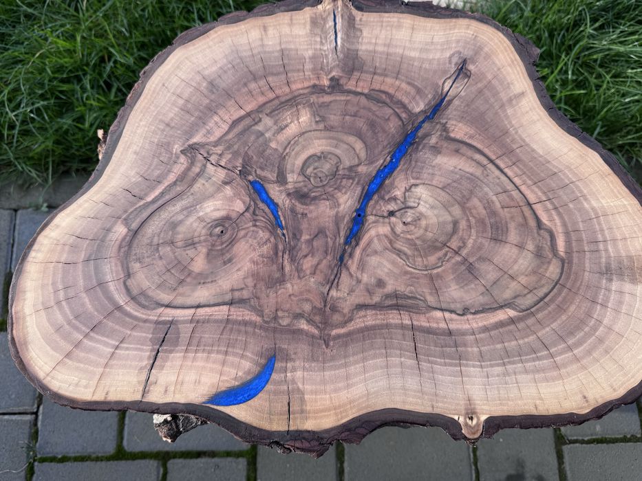 Masa cafea lemn de nuc