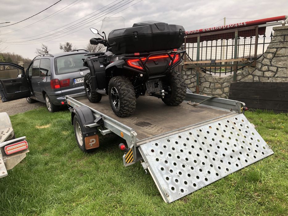 Inchiriere trailer o axa 1600  si 1800 kg categ B