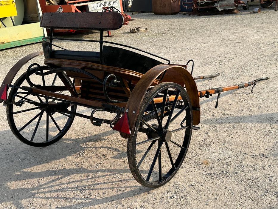 Șareta + Hamuri piele