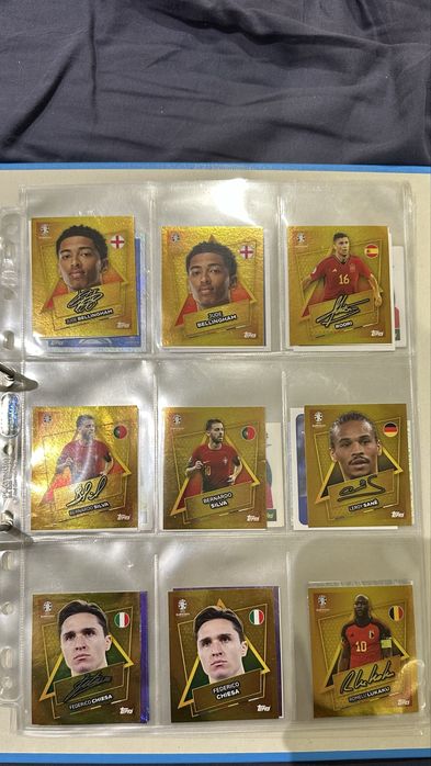 Златни стикери от европейското 2024