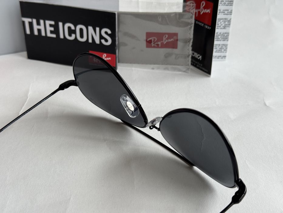 Ochelari de soare Ray Ban R0101S Aviator Reverse Lenny Kravitz Noi