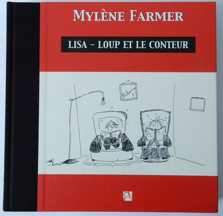Mylene Farmer - Lisa-Loup et le conteur - carte în limba franceză