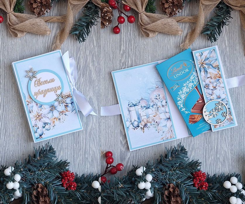 Коледни комплекти „Коледна магия в спомени и сладост“, ръчна изработка