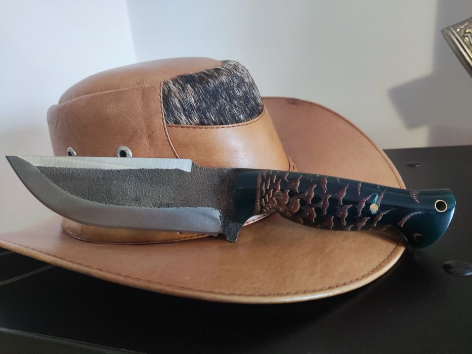 Cuțit vânătoare handmade bushcraft