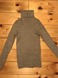 Пуловер-поло Reserved, кафяв