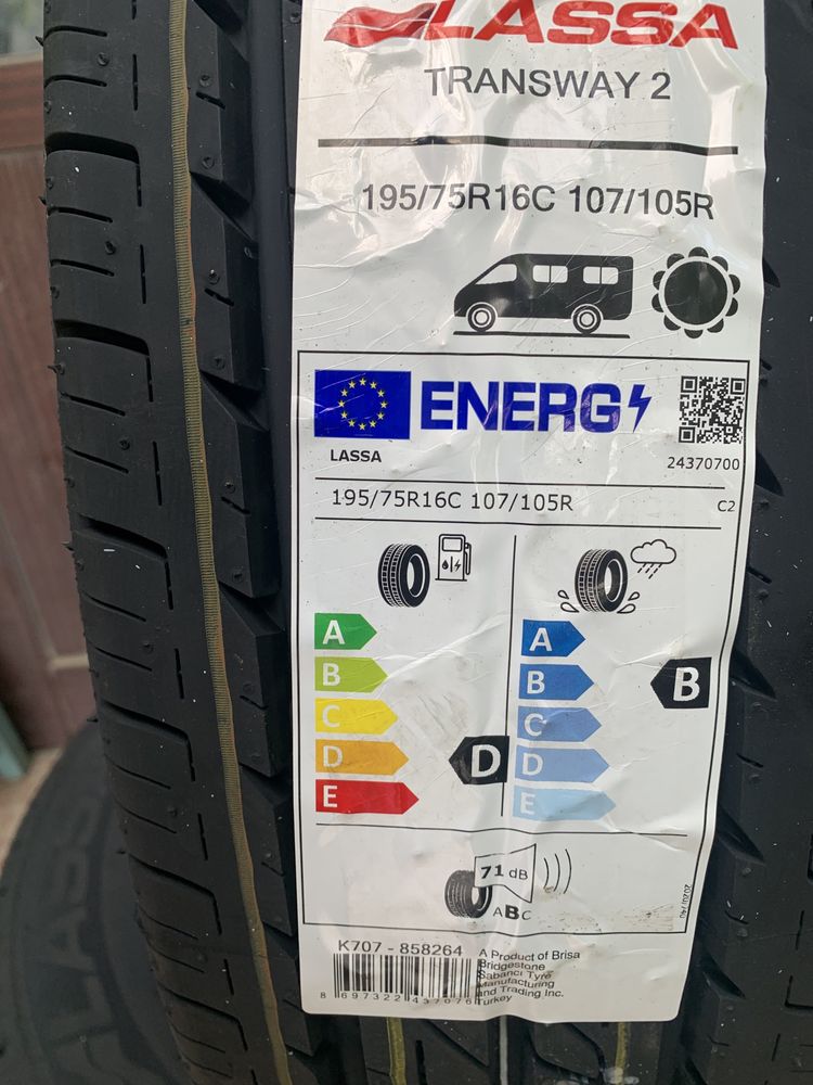 Нови летни бусови гуми LASSA Transway 2 195/75R16 107/105 R TL C