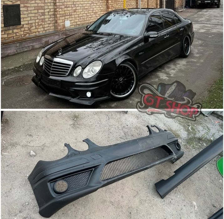 Бампер Мерседес W 211 под 6,3 AMG