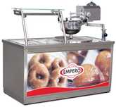 Aparat profesional pentru Donuts cu dozator si vitrina calda - nou