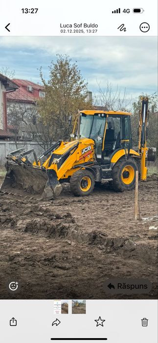 De închiriat buldoexcavator