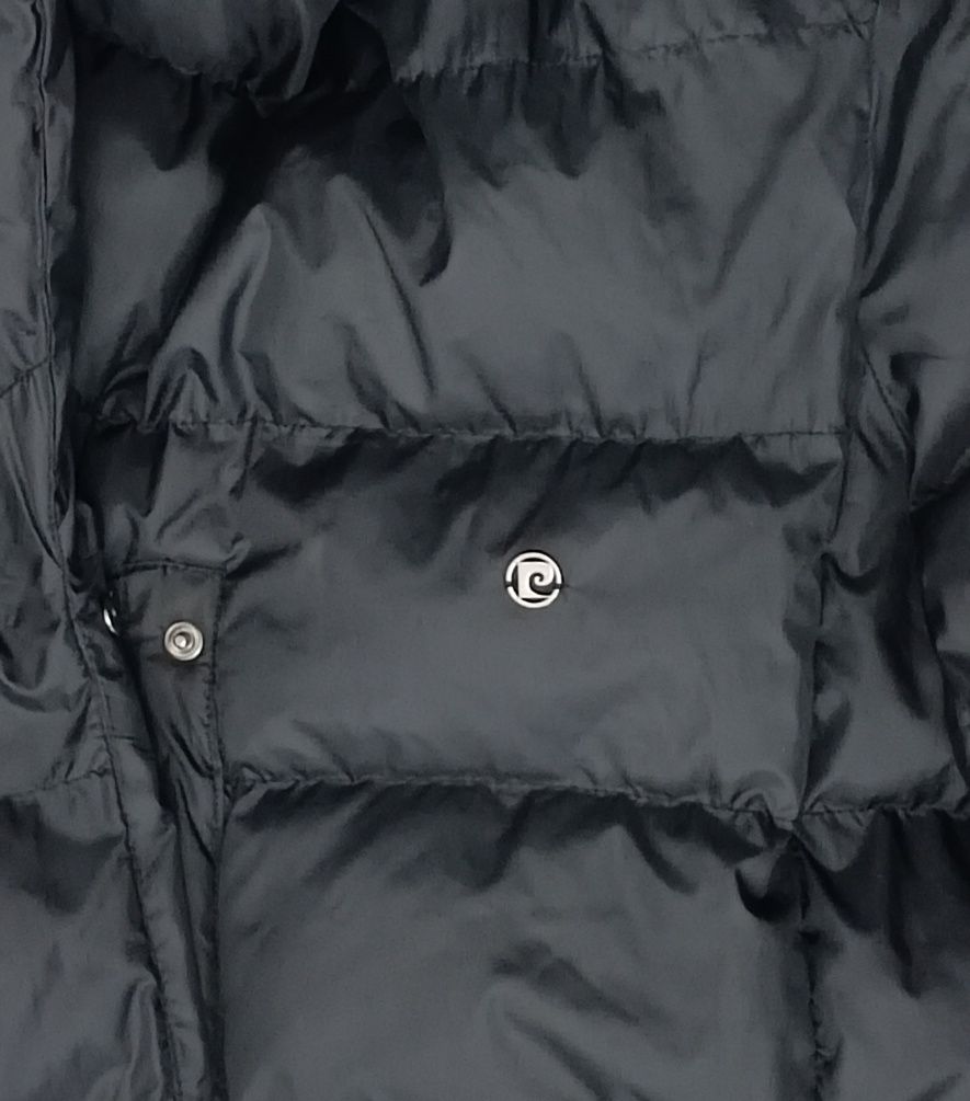 Pierre Cardin Puffer Parka Jacket оригинално яке L черна парка