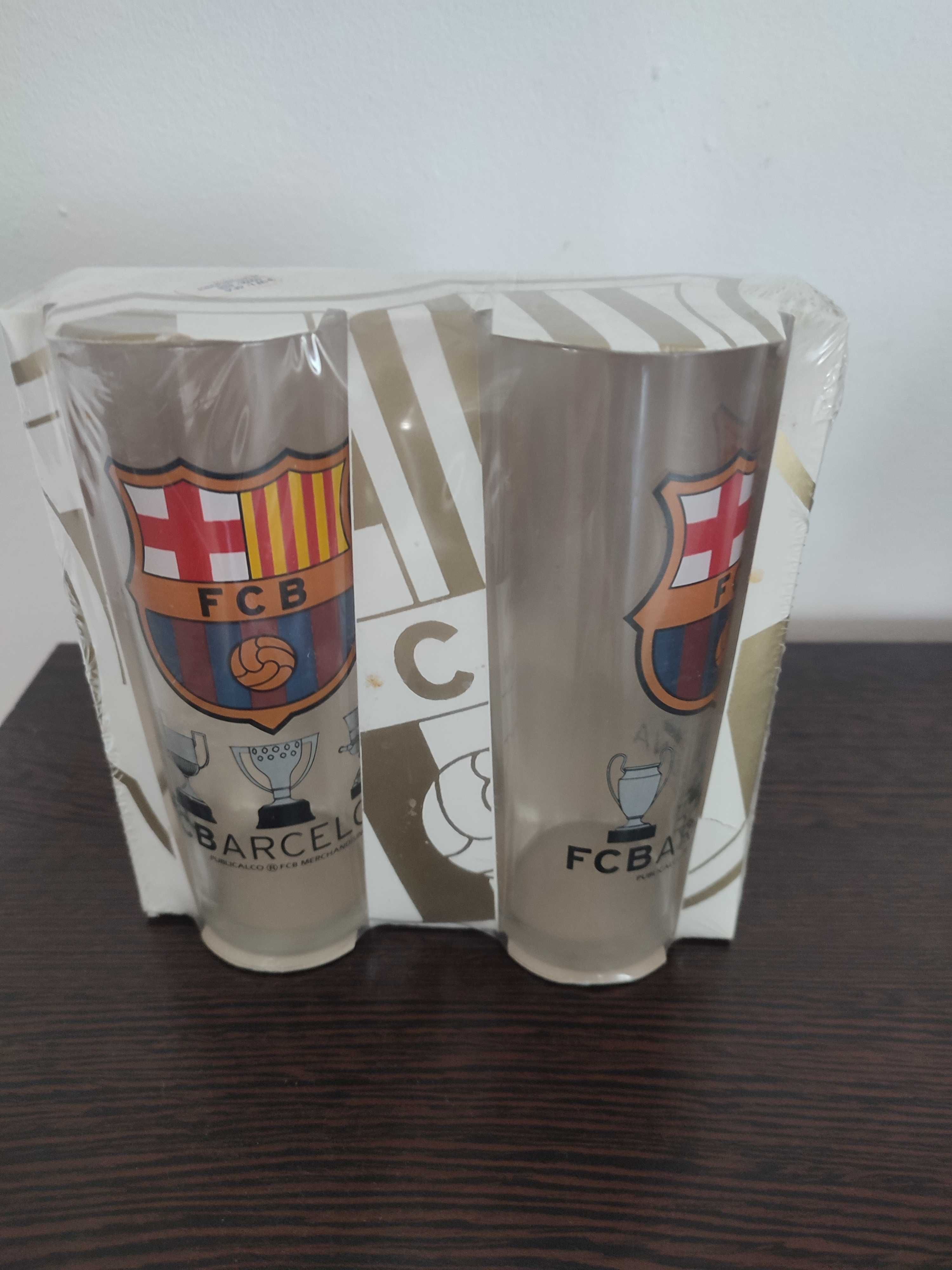 Pahare originale inscripționate F C BARCELONA