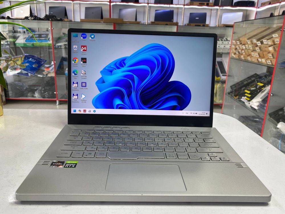 Asus ROG ZEPHYZUS Ryzen 9 32Gb apiratifka RTX 3060 6 Gb vidyokartalik