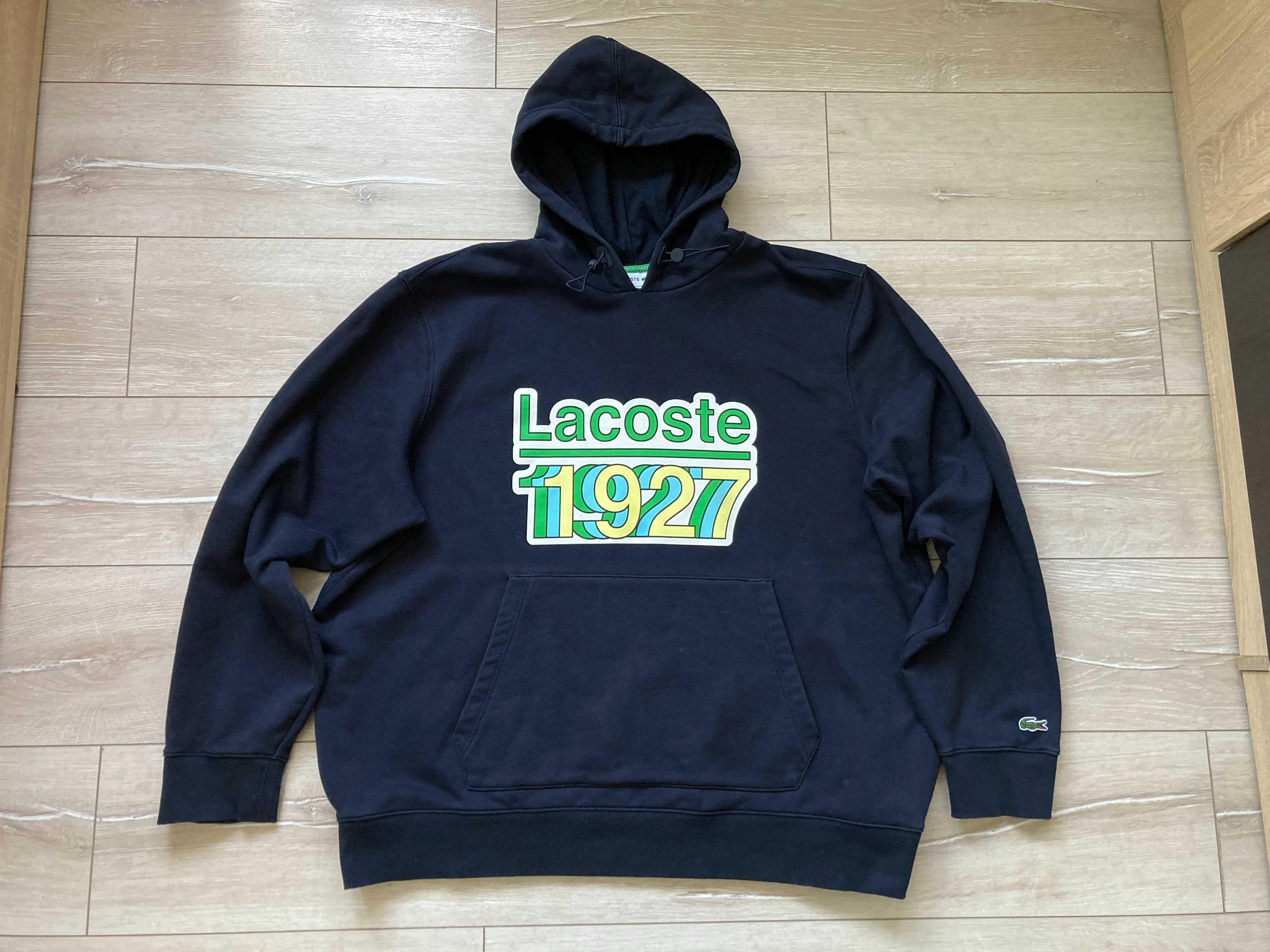 Lacoste мъжки тъмно син суитчър суичър размер XXXXL / 4XL