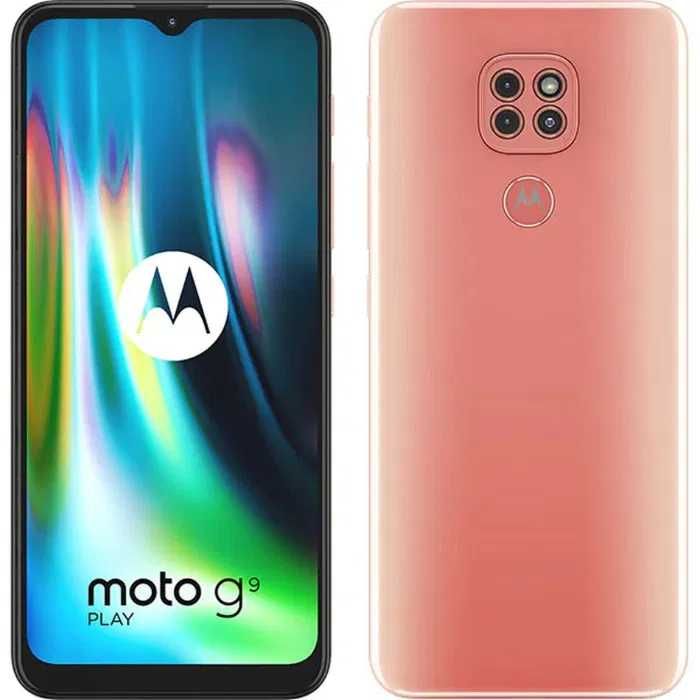 Telefon Motorola Moto G9 Play 64GB 4GB 4G 6.5" Roz Pink Nou Sigilat