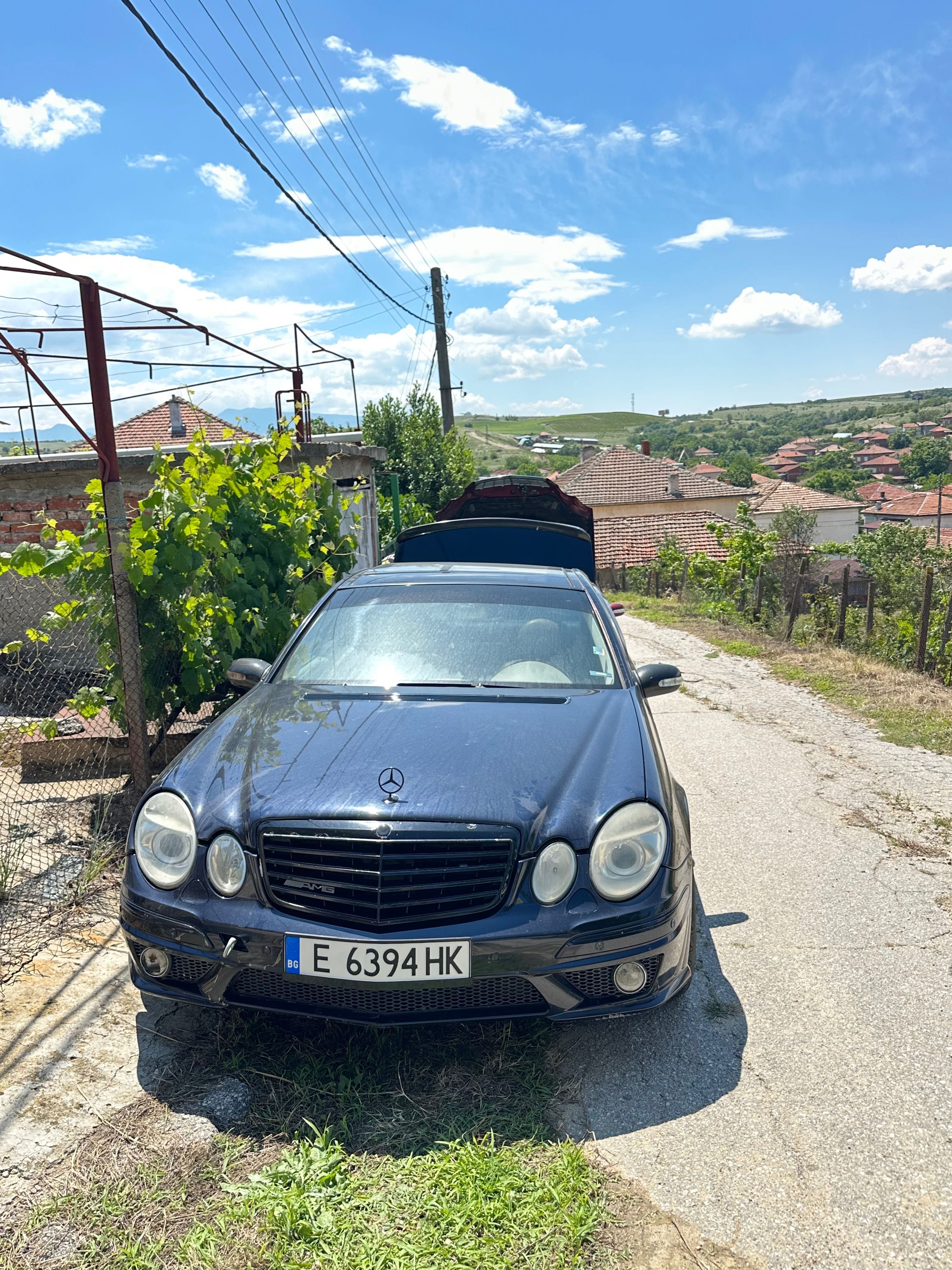 На части w211 e400
