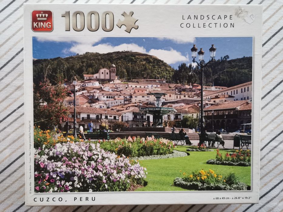 Puzzle peisaj Cuzco Peru 1000 piese