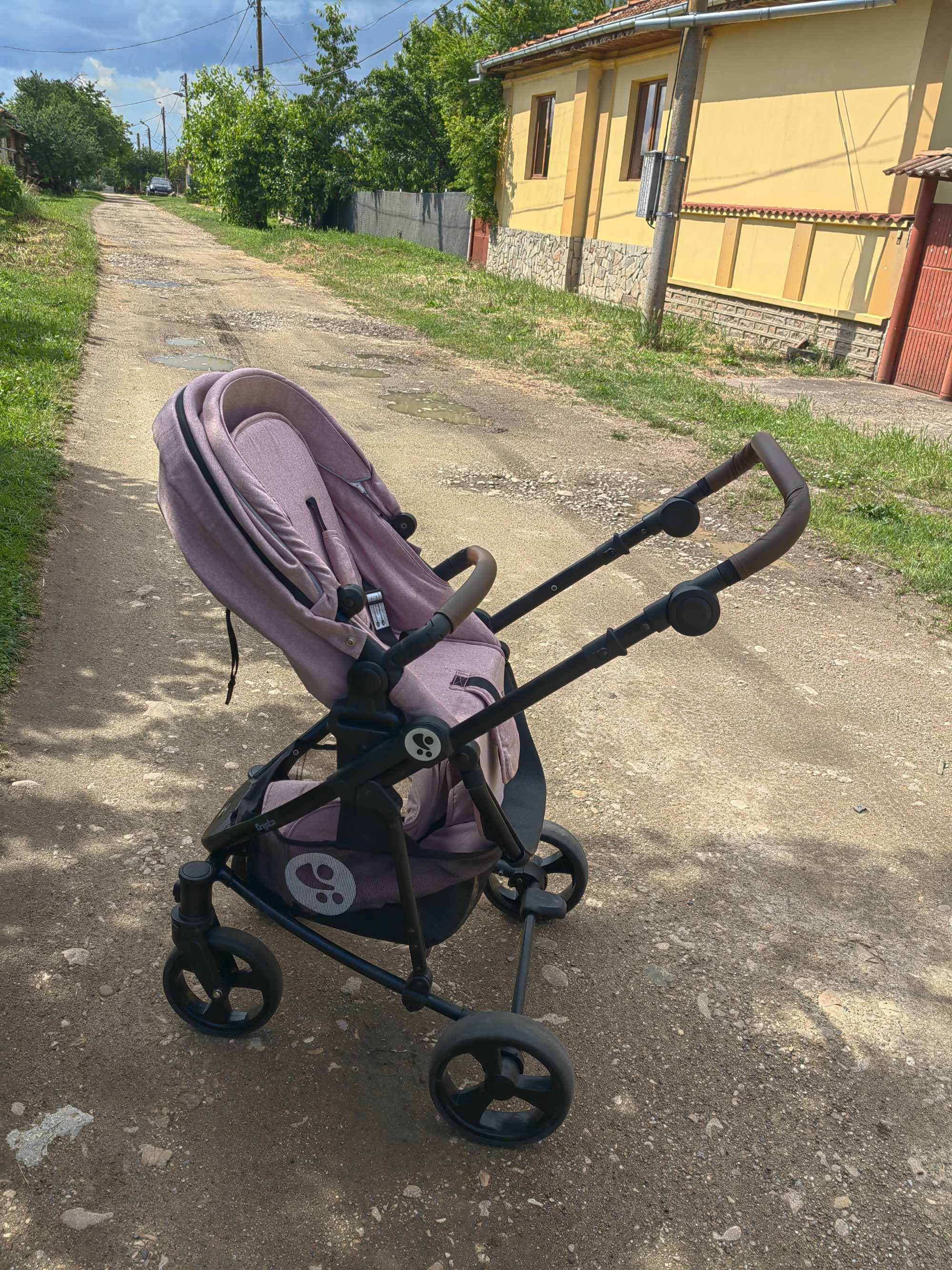 Комбинирана количка 3 в 1 Lorelli crysta